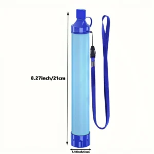 Portable water filter for travel